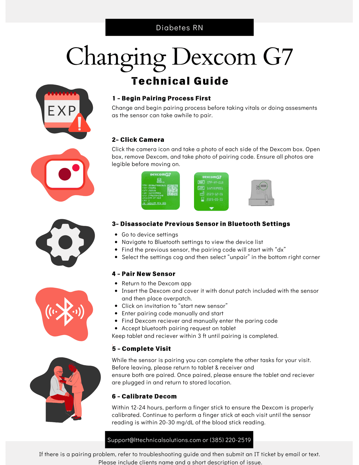 Changing Dexcom G7